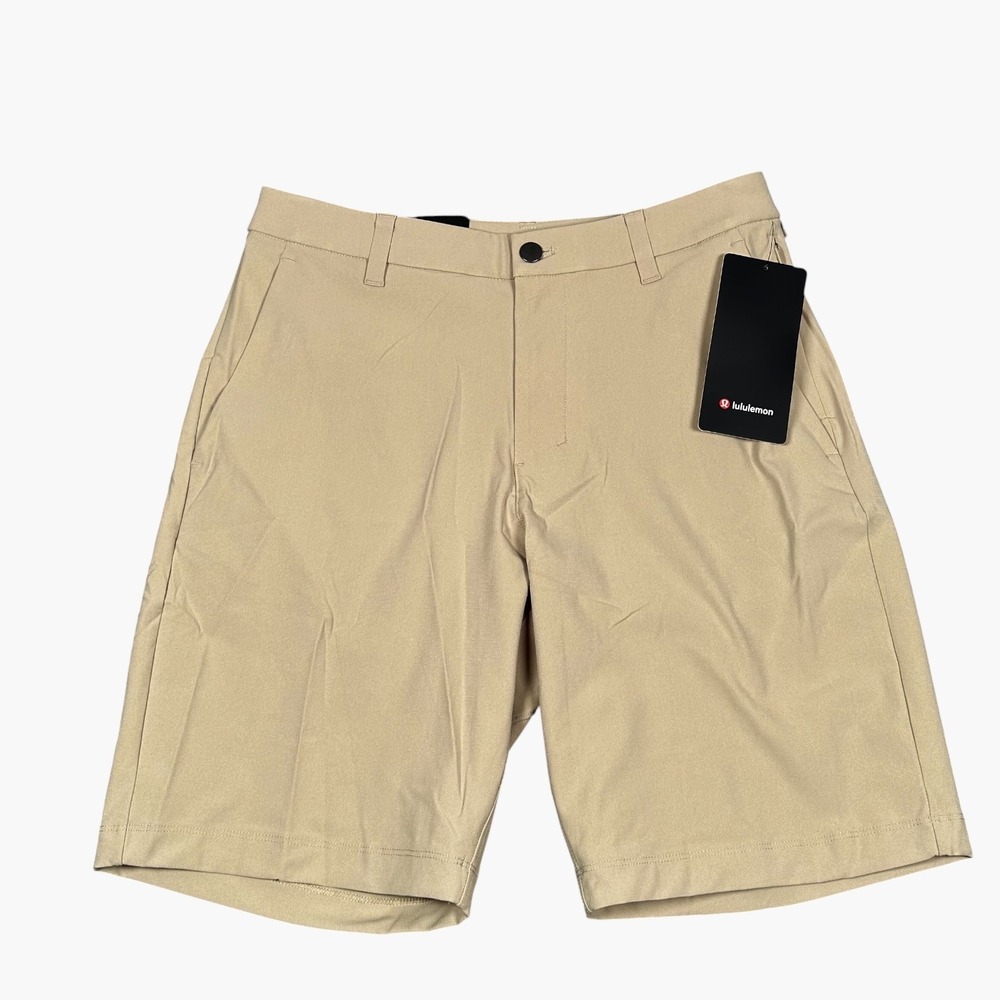 Lululemon Commission Short Classic 9 Mens 30 Trench Khaki Warpstreme LM7AK3S